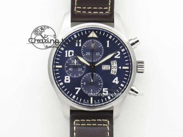 MIROTIME 0327 Aquatimer Chrono IW376702 SS BLS 1:1 Best Edition Black Dial on Black Rubber Strap A WellDesigned 7105